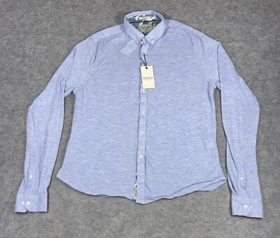 Heritage Report Collection Shirt Mens 2XL Blue Slim Fit Long Sleeve Button Down - Image 1 of 4