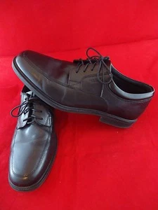 Rockport Walkability Men's Black Leather Oxford Adiprene Waterproof US Size 11M - Picture 1 of 9