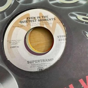 Supertramp - Even in the Quietest Moments/Goodbye Strangers 2162 45rpm VG+ R36 - Picture 1 of 2