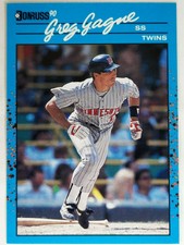1990 Donruss Best Of The American League #135 Greg Gagne Minnesota Twins