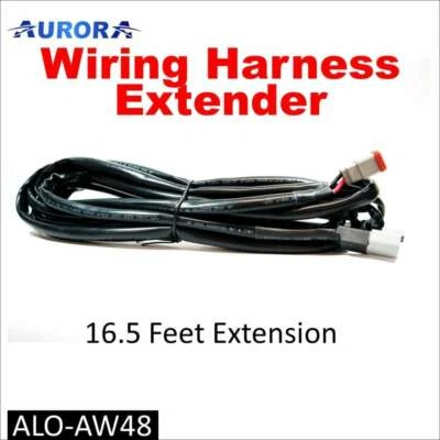 Extensor de arnés de cableado barra de luz Aurora Foto 1 de 4