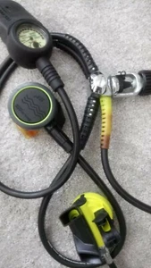 US Diver Regulator, Octopus and Depth Gauge, Compass, Air Pressure Gauge - Picture 1 of 11