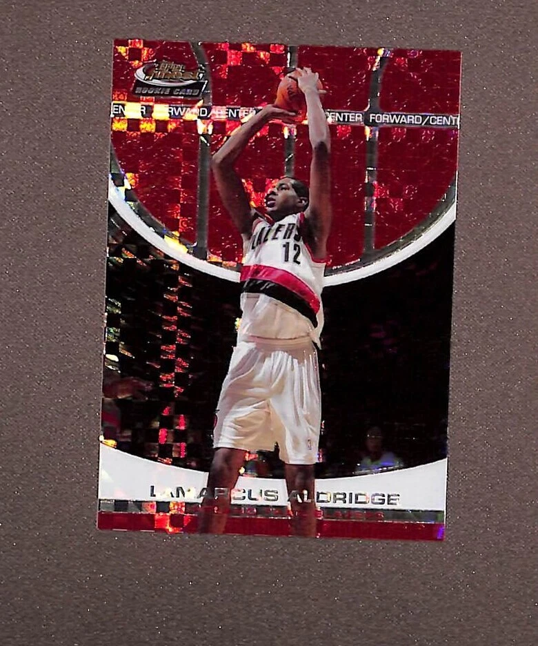 2005-06 Topps Finest Red X-Fractor #141 LaMarcus Aldridge RC/169 Foto 1 de 3