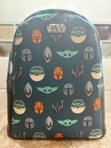 Funko Star Wars The Mandalorian Yoda Child Mini Backpack New with tags - Picture 1 of 4