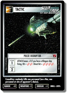 Pulse Disruptor - Blaze of Glory - Star Trek CCG 1E - Picture 1 of 6