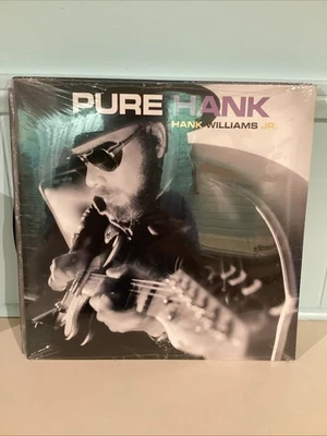 Hank Williams Jr. Pure Hank  Sealed Club Edition LP Record & 91 & Wild Streak Ex - Image 1 of 4