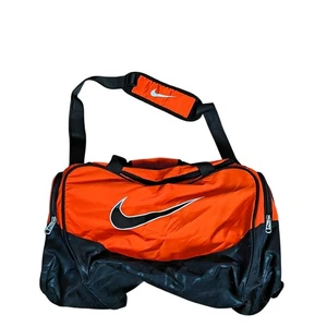 Bolso de Lona NIKE Naranja Mediano 60L-Excelente Estado - Imagen 1 de 9