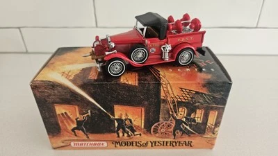 Matchbox Models of Yesteryear 1930 Ford Model A FDNY Battalion Fire Chief YFE12 - Image 1 of 4