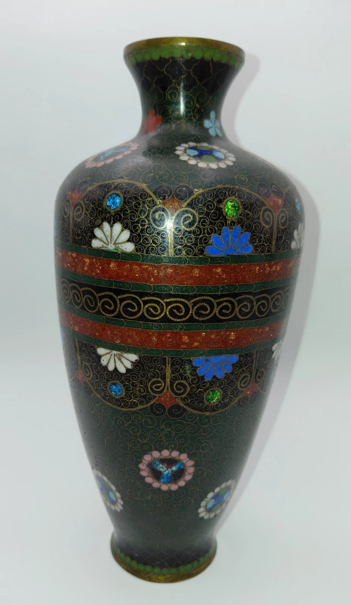 花卉　瓶　中国 1900 - 1940 年中国古董多色瓷器及陶器花瓶| eBay