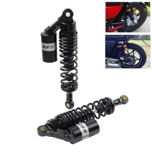 Schwarz 7MM Feder 320MM Motorrad Stoßdämpfer Hinten Für Honda Für Kawasai Suzuki - Picture 1 of 11