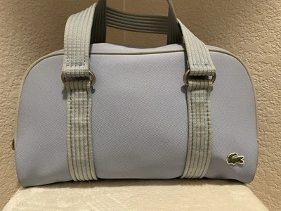 Lacoste Blue Bowling Barrel Bag - Image 1 of 4