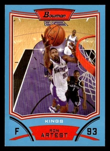 2008-09 Bowman Blue #51 Ron Artest SN #/499 - Picture 1 of 2