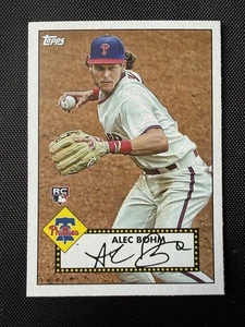 2021 Topps - 1952 Topps Redux Alec Bohm #T52-14 (RC) - Picture 1 of 2