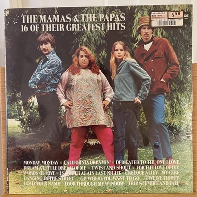 The Mamas & The Papas 16 Of Their Greatest Hits Vinyl LP Sealed MCA-1647 - Image 1 of 4
