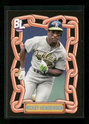 Rickey Henderson 2024 Topps Big League Topps Big Leaguer #TBL-22 - Image 1 of 2