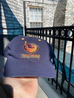 Vintage Atlanta Thrashers Embroidered Puma Snapback Cap RARE - Image 1 of 4