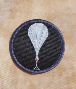  AFOSI Pentagon Wetter Ballon Patch bestickt 3" hoch Klett Rückseite - Bild 1 von 2