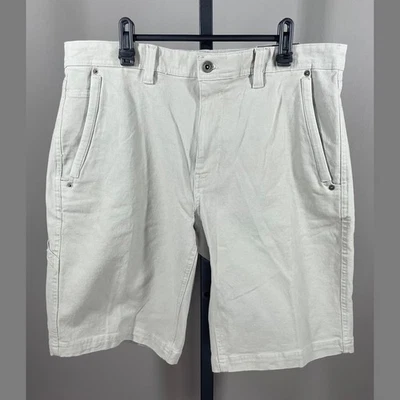 NUEVO Pantalones Cortos Eddie Bauer Para Hombres 34 Tostado Caqui Chino Exterior Informal Verano Foto 1 de 4