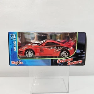 Maisto Excess Tuners Nissan 350Z Red Diecast Car 1:24 Scale New - Picture 1 of 11