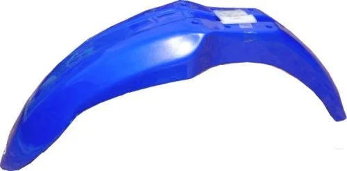 Para-lama dianteiro UFO Plastics - azul reflexo motocicleta bicicleta suja YA03822089 - Imagem 1 de 4