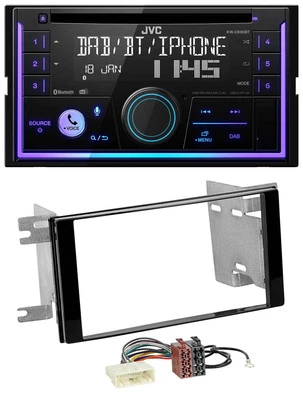 JVC MP3 USB 2DIN DAB Bluetooth CD Autoradio für Subaru Impreza Forester 07-12 - Bild 1 von 4