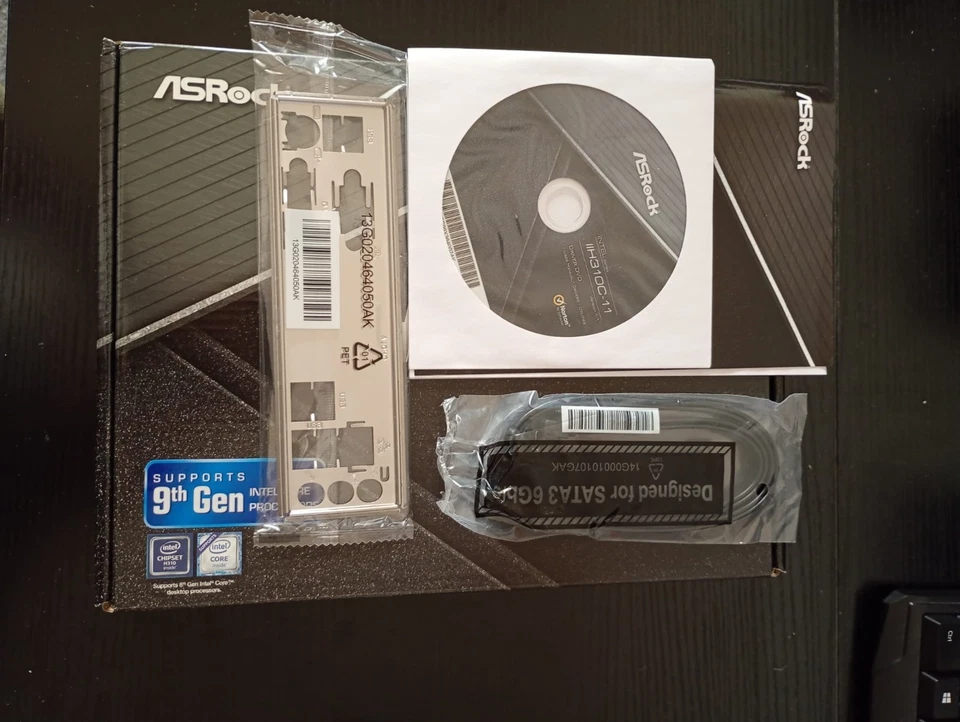 CPU PROCESSORE INTEL CORE i5-8400 + SCHEDA MADRE ASROCK H310CM-DVS + RAM 16 GB - Immagine 1 di 4