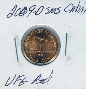 2009-D Lincoln Cent Geburt und Kind rot feinste Qualität SMS - Bild 1 von 2