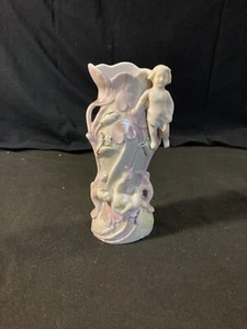 Vintage MCM Porzellan Cherub Vase Germany 7" - Bild 1 von 9