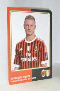 CARTOLINA UFFICIALE - A.C. MILAN (2011/2012) IGNAZIO ABATE (9,5x14,5cm) POSTCARD - Imagen 1 de 2