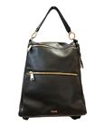TUMI Live Leather 2 Way Backpack 0196495DL Auth/4149