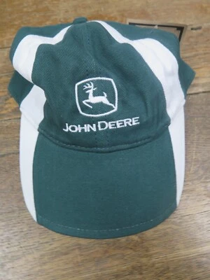 John Deere Adjustable Ball Cap Hat Green Cotton HYPhats Brand W/ tags - Image 1 of 4