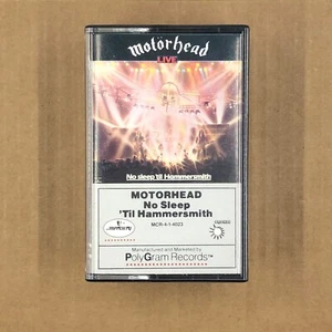 MOTORHEAD Cassette Tape NO SLEEP TIL HAMMERSMITH 80s USA RELEASE ACE OF SPADES - Picture 1 of 5
