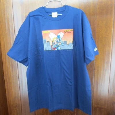 Camisa Azul Vintage Allison Dare Graphitti Designs Comics XXL Nueva Foto 1 de 4