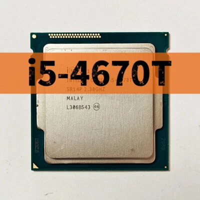 Intel Core i5-4670T SR14P 2.3GHz 4 Cores 45W LGA1150 CPU Processor - Image 1 of 3