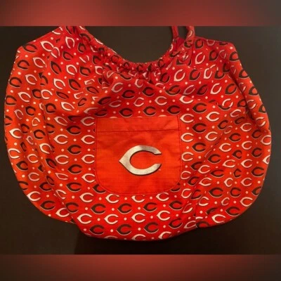 Cincinnati Reds Logo MLB Tote Bag Purse Handbag - Image 1 of 4
