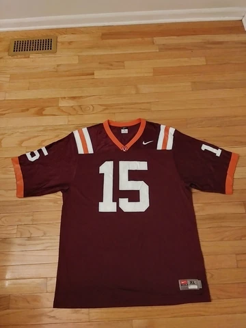Virginia Tech Hokies NCAA Nike Team Men's Football Jersey Size XL Cover