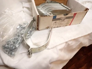 25 total pipe clamps! Power-Strut PS-1100 4" STD Standard Rigid Steel Conduit - Picture 1 of 6