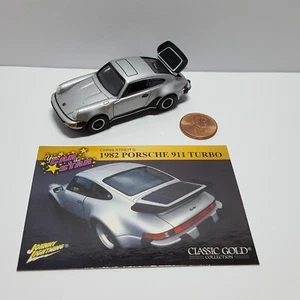 2003 Johnny Lightning Classic 1982 PORSCHE 911 TURBO w/ Rubber Wheels & Card - Picture 1 of 7
