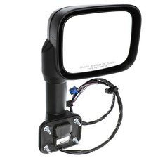 OEM NEW 03-07 GM Hummer H2 Black Passenger Door Side View Mirror Chrome 25774401