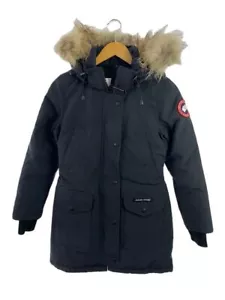 CANADA GOOSE Down Jacket TRILLIUM PARKA FF WOMEN XS POLYESTER Black 6660LA Used - Picture 1 of 5
