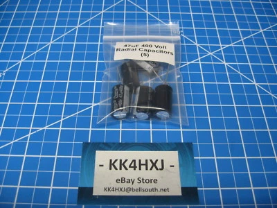 MISC CHINESE Radial Electrolytic Capacitors - 400V 47uF - Imported - 2 Pieces