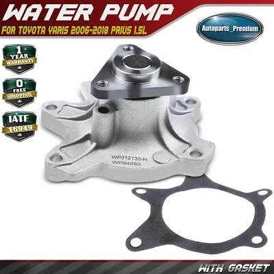 New Engine Water Pump for Toyota Yaris 2006-2018 Prius 2001-2009 Echo 2000-2005 - Image 1 of 4