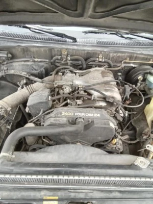 Medidor de velocímetro usado serve: 1996 Toyota T100 MPH cabeça apenas 6 cilindros com tach - Imagem 1 de 4