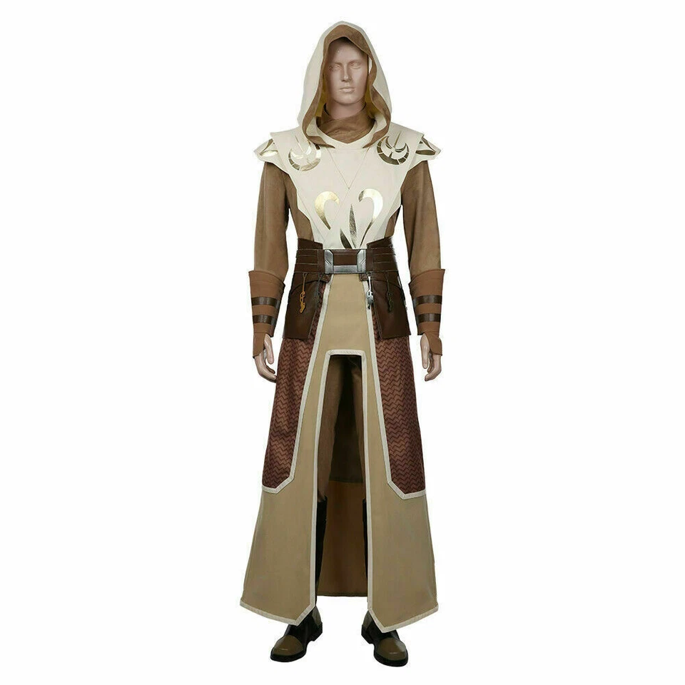 Star Wars The Clone Wars Jedi Guardia del Templo Disfraz Uniforme Halloween  Foto 1 de 4