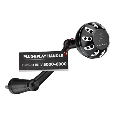 GOMEXUS Plug Play Power Handle for Penn Pursuit III IV 5000-8000 Spinning Reel