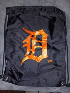 MLB Detroit Tigers Drawstring Tote Backpack - BRAND NEW! - Picture 1 of 3