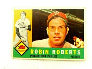 1960 Topps #264 Robin Roberts Philadelphia Phillies