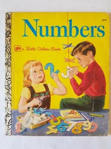 Little Golden Book - Numbers What They Look Like And What They Do 1977 SC - Picture 1 of 5