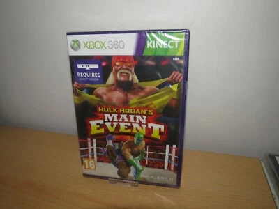 Hulk Hogan's Main Event - Kinect Required - new sealed pal version  - Image 1 of 4