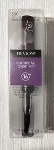 Revlon ColorStay Overtime Lipcolor & Topcoat-500 Limitless Black Cherry, 16 hrs - Picture 1 of 2